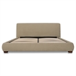 Moe's Home Collection Beau Storage Beds Fabric Beige