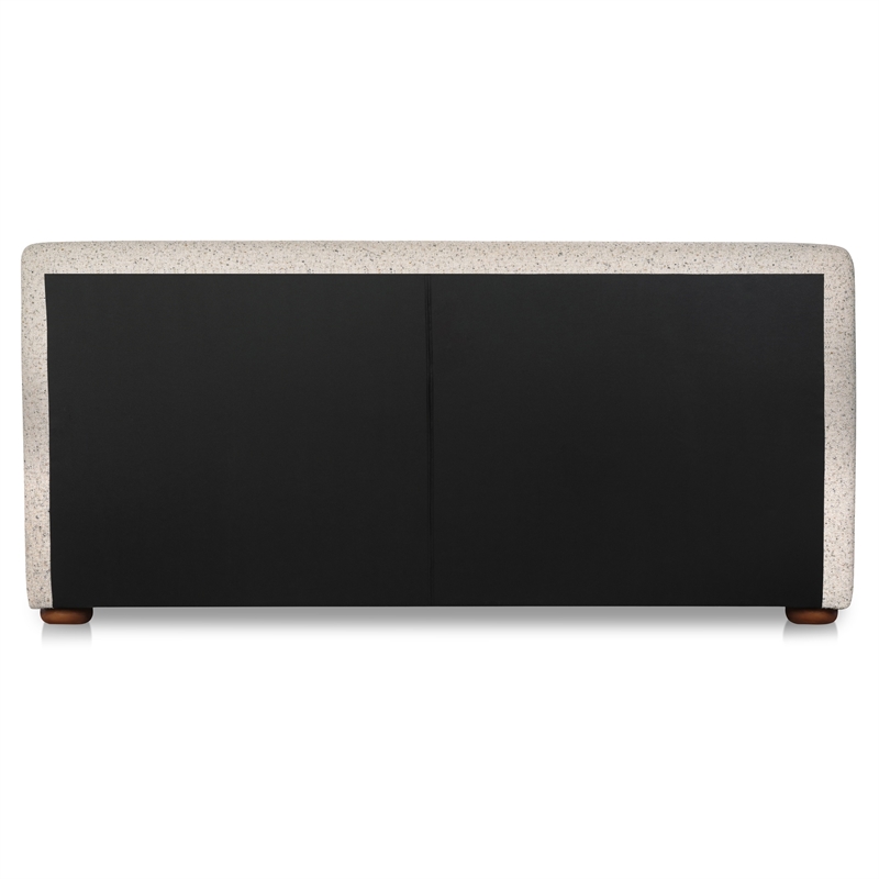 Moe's Home Collection Beau Storage Beds Fabric Gray