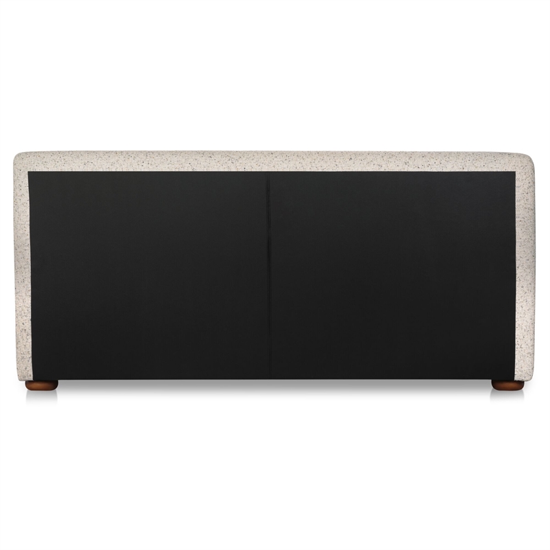 Moe's Home Collection Beau Storage Beds Fabric Gray