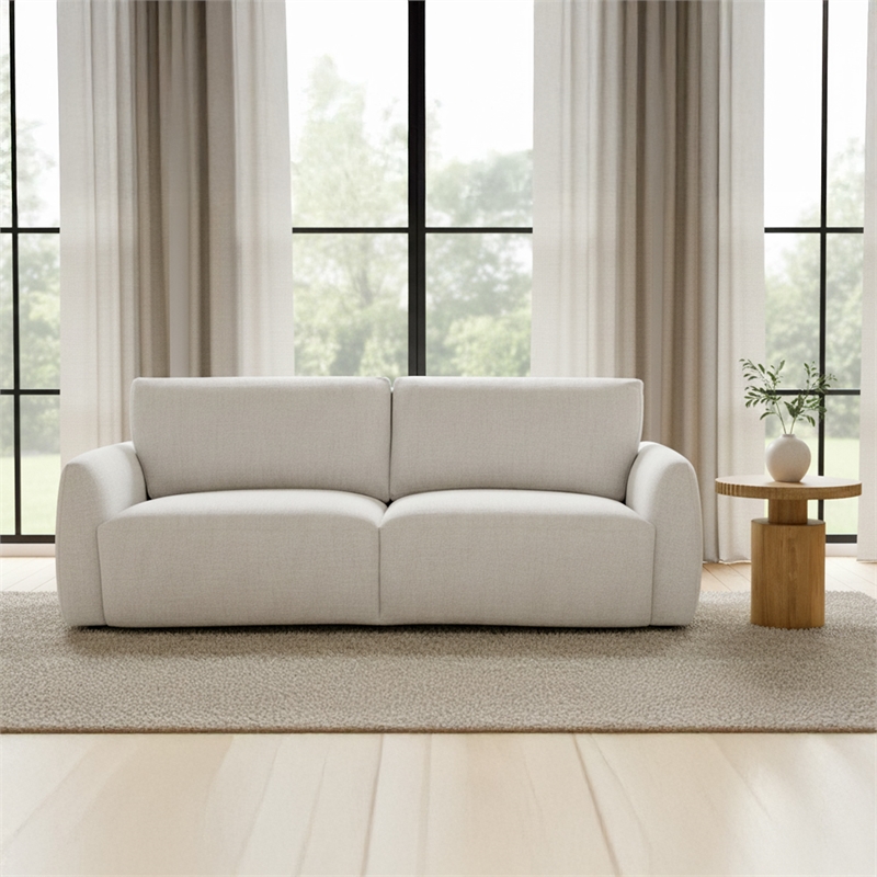 Moe's Home Collection Callie Sofas Fabric Beige