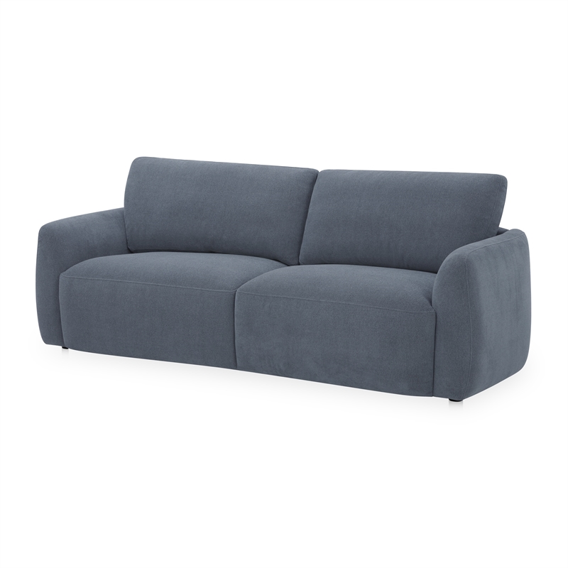 Moe's Home Collection Callie Sofas Fabric Blue