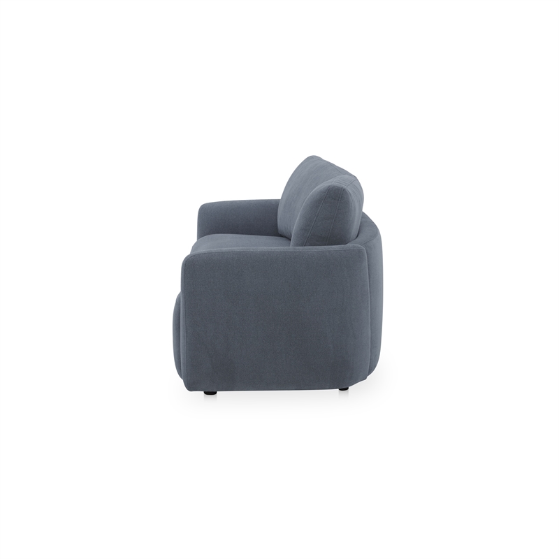 Moe's Home Collection Callie Sofas Fabric Blue