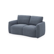Moe's Home Collection Callie Sofas Fabric Blue