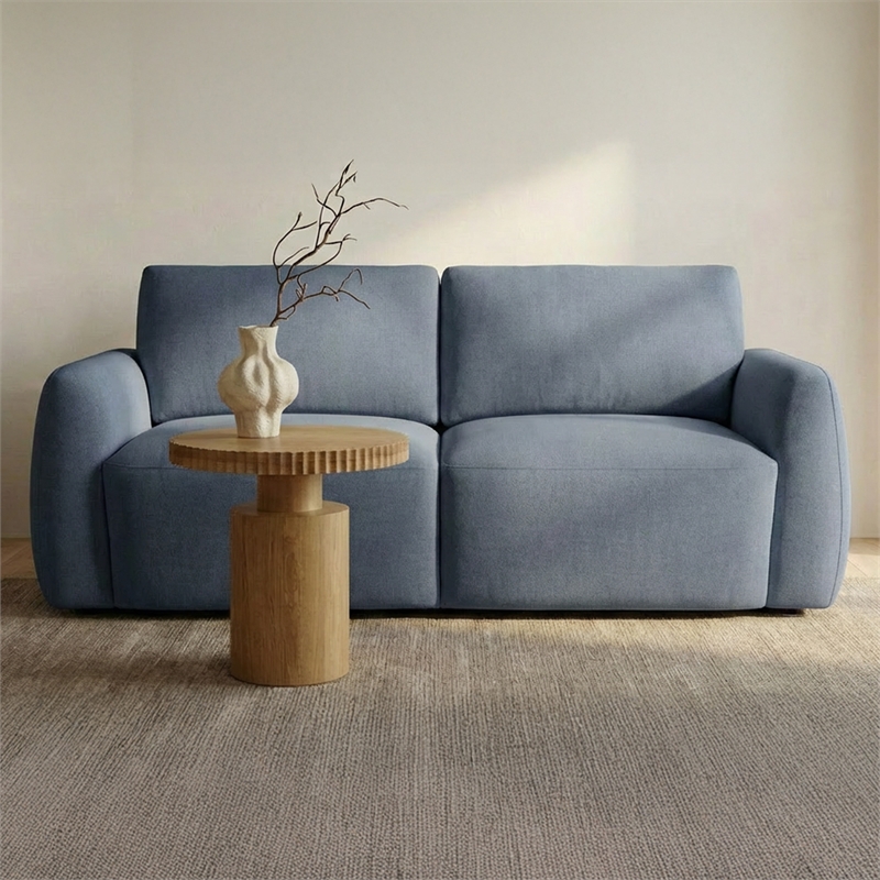 Moe's Home Collection Callie Sofas Fabric Blue
