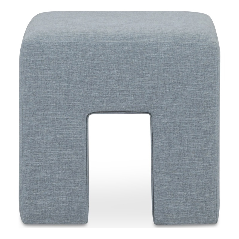 Moe's Home Collection Aidy Stools Fabric Blue