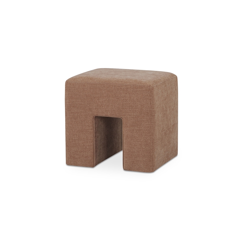 Moe's Home Collection Aidy Stools Fabric Pink