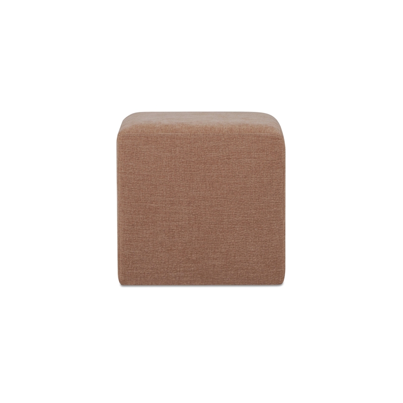 Moe's Home Collection Aidy Stools Fabric Pink