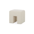 Moe's Home Collection Aidy Stools Fabric White