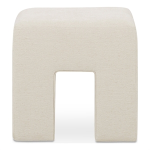 Moe's Home Collection Aidy Stools Fabric White
