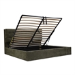 Moe's Home Collection Sebastion Storage Beds Fabric Green