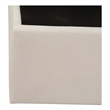 Moe's Home Collection Sebastion Storage Beds Fabric Beige