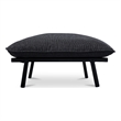 Moe's Home Collection Morgan Ottomans Fabric Gray