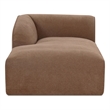 Moe's Home Collection Isla Chaises Fabric Brown