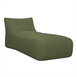 Moe's Home Collection Lirio Chaises Fabric Green