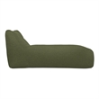 Moe's Home Collection Lirio Chaises Fabric Green