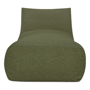 Moe's Home Collection Lirio Chaises Fabric Green