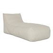 Moe's Home Collection Lirio Chaises Fabric White