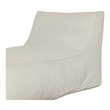 Moe's Home Collection Lirio Chaises Fabric White
