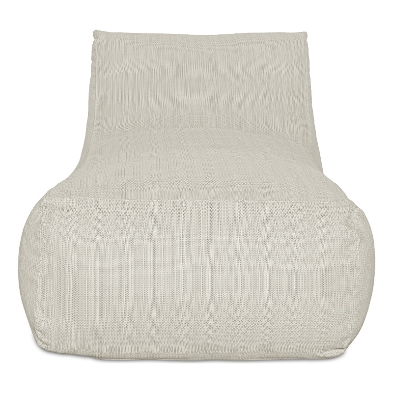 Moe's Home Collection Lirio Chaises Fabric White