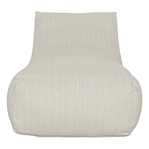 Moe's Home Collection Lirio Chaises Fabric White