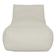 Moe's Home Collection Lirio Chaises Fabric White