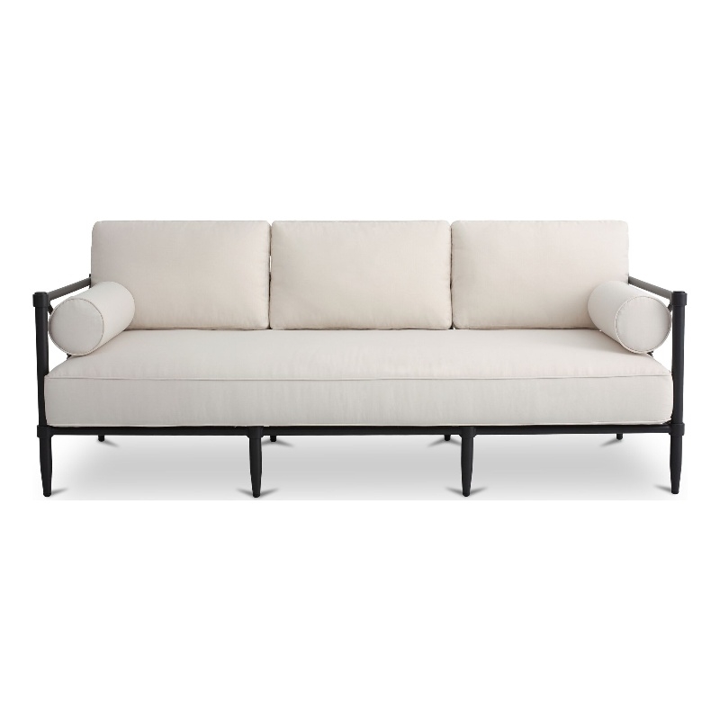 Moe's Home Collection Willow Outdoor Sofas Fabric White