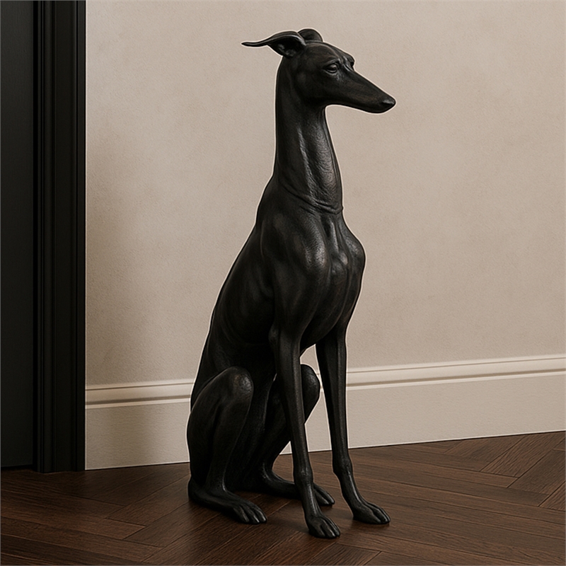 Moe's Home Collection Duke Statues & Sculptures Metal Black