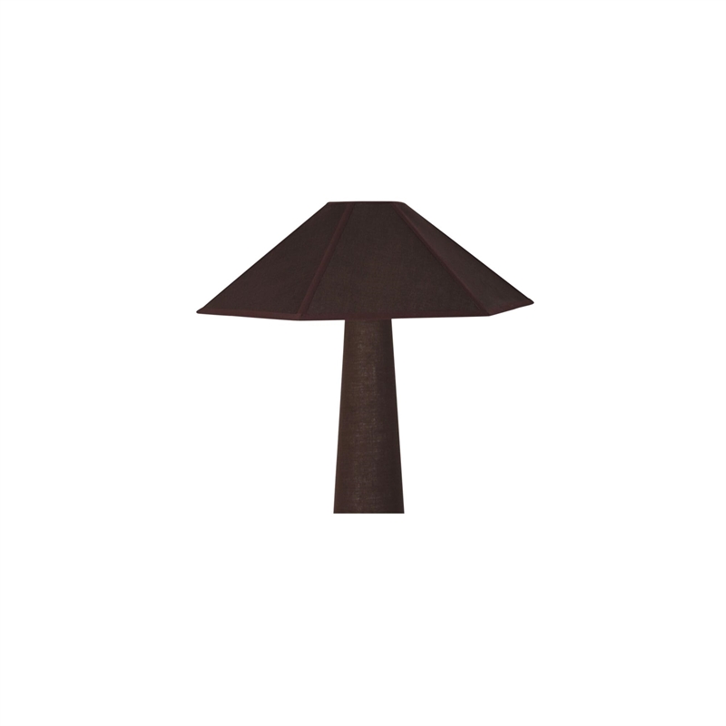 Moe's Home Collection Gigi Floor Lamps Fabric Brown