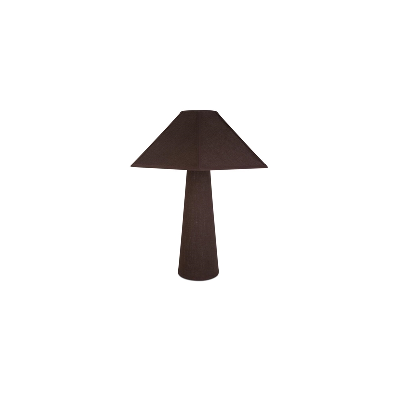 Moe's Home Collection Gigi Table Lamps Fabric Brown