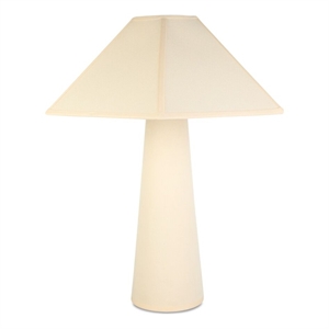 Moe's Home Collection Gigi Table Lamps Fabric White