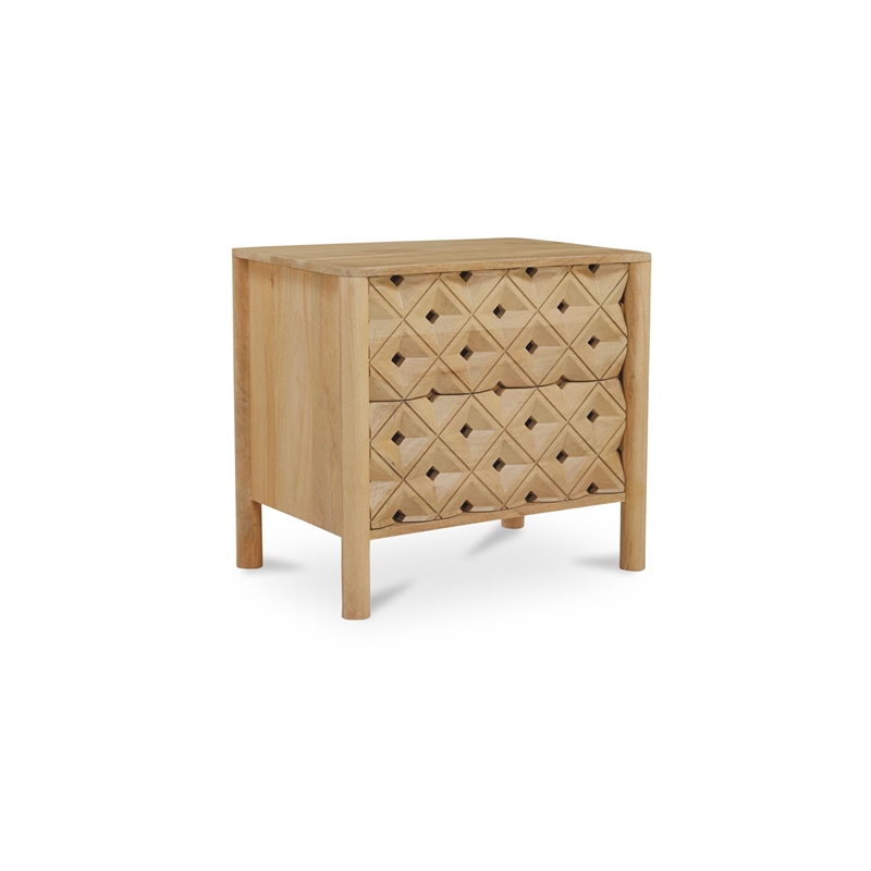 Moe's Home Collection Fulton Nightstands Wood Natural