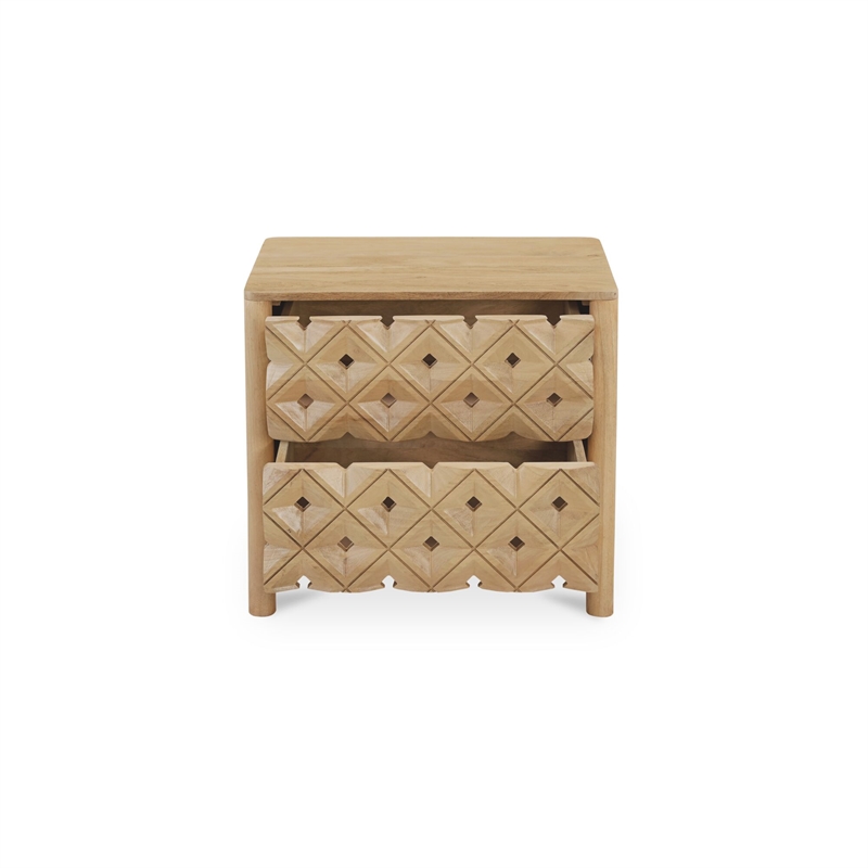 Moe's Home Collection Fulton Nightstands Wood Natural