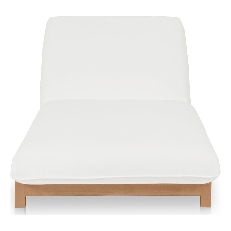 Moe's Home Collection Enzo Outdoor Chairs Wood White