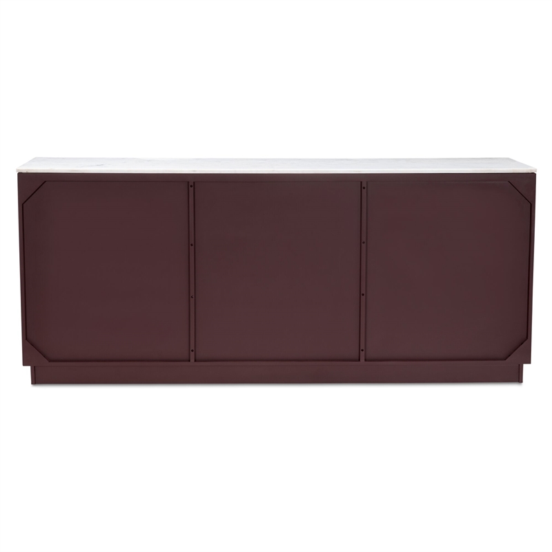 Moe's Home Collection Nadine Sideboards Marble Red