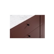 Moe's Home Collection Nadine Sideboards Marble Red