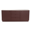 Moe's Home Collection Nadine Sideboards Marble Red