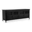 Moe's Home Collection Henry Media Units Metal Black