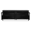Moe's Home Collection Henry Media Units Metal Black