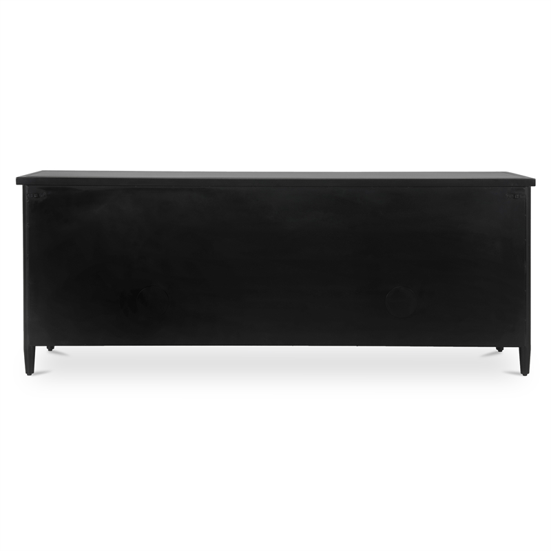 Moe's Home Collection Henry Media Units Metal Black