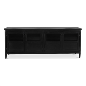 Moe's Home Collection Henry Media Units Metal Black