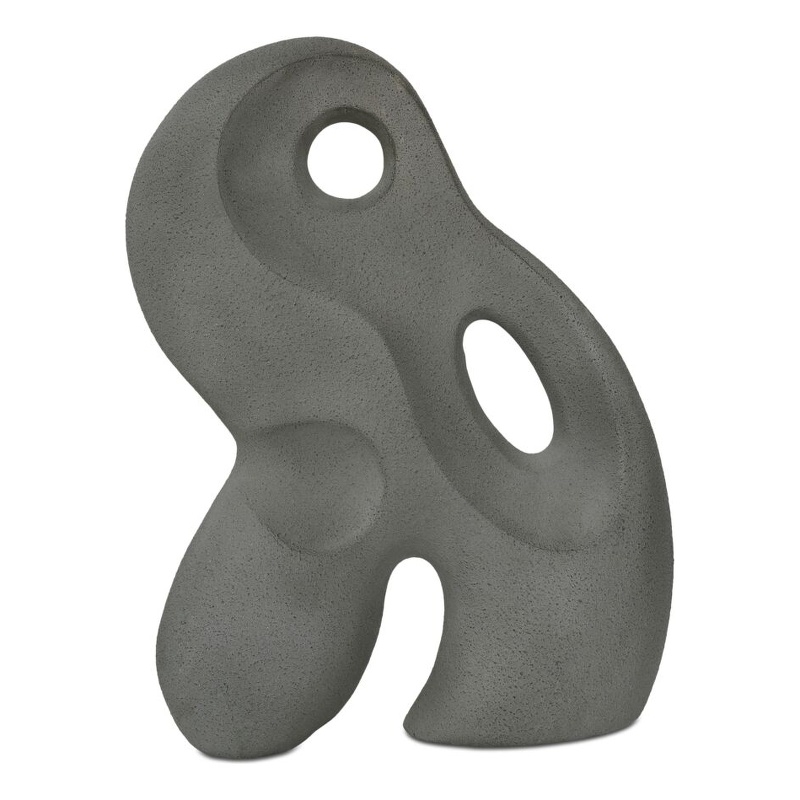 Moe's Home Collection Dara Statues & Sculptures Paper Gray