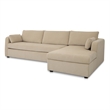 Moe's Home Collection Burrow Modular Sectionals Fabric Beige