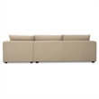 Moe's Home Collection Burrow Modular Sectionals Fabric Beige