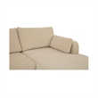 Moe's Home Collection Burrow Modular Sectionals Fabric Beige