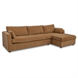 Moe's Home Collection Burrow Modular Sectionals Fabric Brown