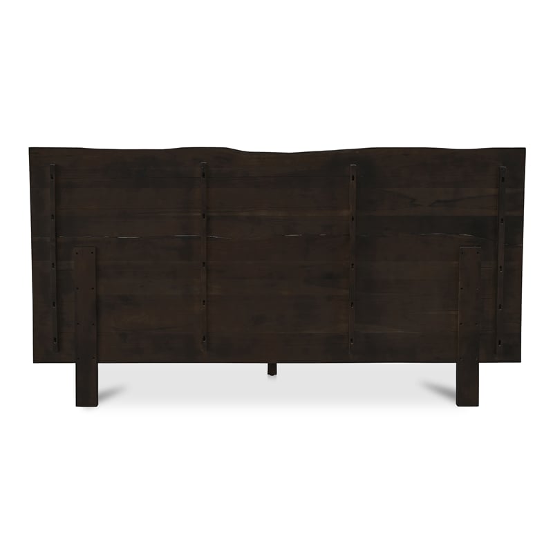 Moe's Home Collection Madagascar Beds Wood Brown