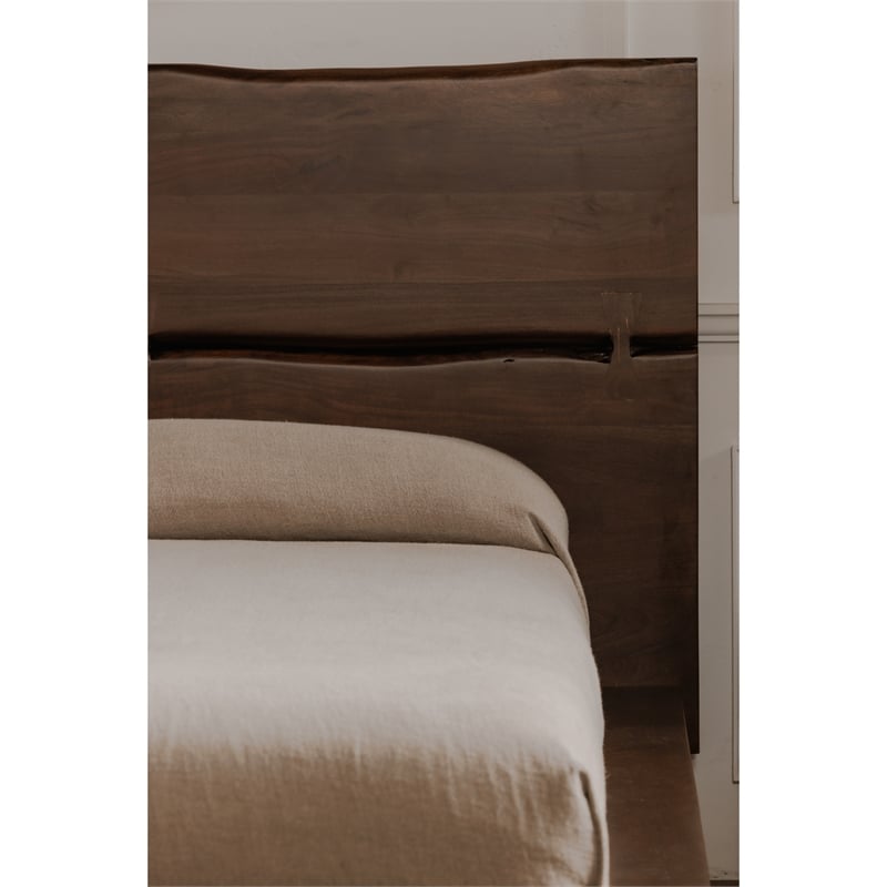 Moe's Home Collection Madagascar Beds Wood Brown