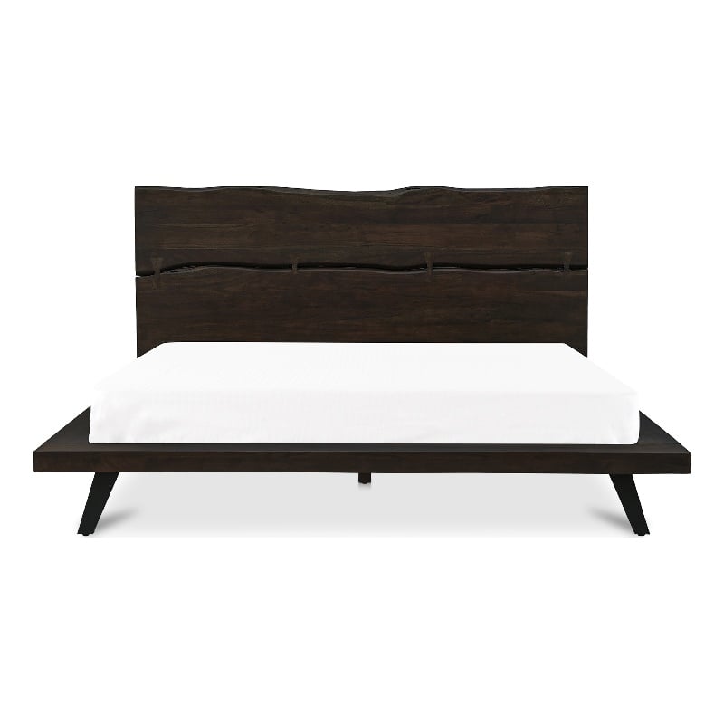 Moe's Home Collection Madagascar Beds Wood Brown