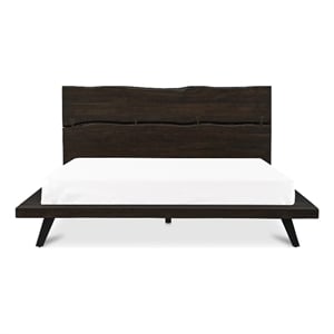 Moe's Home Collection Madagascar Beds Wood Brown