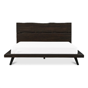 Moe's Home Collection Madagascar Beds Wood Brown